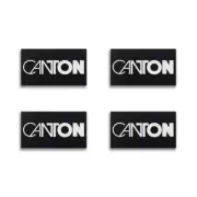 Canton Speaker logo Badge Custom Aluminum Free 34mm(1.33")X20mm(0.78")