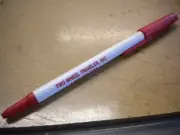Vintage Two Wheel Traveler Incorporated Pen