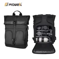 在飛比找森森購物網優惠-【Prowell】一機多鏡多功能相機後背包 相機保護包 專業