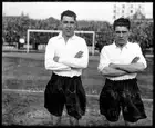 Micky Fenton and Billy Brown Middlesbrough Soccer Old Photo