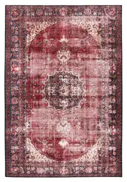 Devon Chenille Rustic Rug - 2017 Red