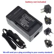 Battery Charger for Panasonic CGA-S005 LUMIX DMC- FX100 DMC-FX01 DMC-FS1 FS2