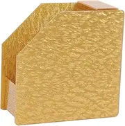DRESSOOS Elegant Gold Nail Art Paper Holder and Remover Paper Wipe Stand for Nail Schools and Home Use