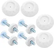 BESTYASH Baby Gate Adapter for 4pcs Replacement Parts Kit Hardware Mount Screws for Secure Stairway Protection