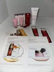 Large Clarins Lot! Lotion, Eye Lift, 2x Multi active Jour & Samples