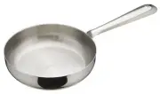 Mini Fry Pan, 5"Dia x 1-1/8"H, Stainless Steel (12 Each)