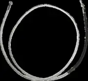 Magnum Braided Hydraulic Clutch Cable Chrome 78in. 180 Deg HD Freewheeler 15-16