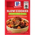 McCormick Hearty Beef Stew Seasoning Mix Easy Slow Cooker Recipe 1.5 Ounce