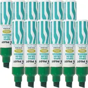 Pilot SCA6600 Box 12 Jumbo Marker Chisel Broad Thick Tip Nib 10mm (Green)