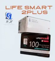 LifeSmart Two Plus Blood Glucose Test Strips - 100 Pack Expiry Date June 2026