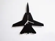 F-14 Tomcat Silhouette - Wall Clock