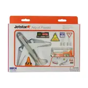Realtoy Qantas Jetstar 787 Airport Playset Small