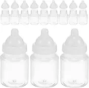 Cute Baby Bottle Candy Boxes 20pcs Clear Plastic Baby Bottles Wedding Favors