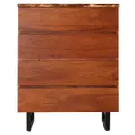 [James Lane] Croft Australian Blackwood Tallboy - 4 Drawer