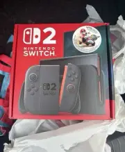 Nintendo Switch 2 Mario Cart Bundle Hand Held Console NEW NIB Unopened In Hand