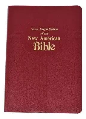 St Joseph Edition of the New American Bible/ Red Imitation Leather/ No. 609/10R