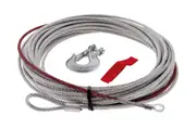 Hulk 4x4 HU1051 Galvanised Steel Winch Cable Kit 8.33mm X 28m suits 9500Lb Winch