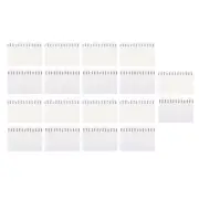 Picture Hanging Strips, 72 Pairs Posters Strips Removable Mounting Tape, White