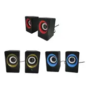 USB Computer Speaker Pair Laptop Speakers Set for Desktop Computer Notebook