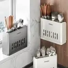 Wall Mounted Chopsticks Holder Space Saving Kitchen Drain Rack