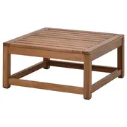 NÄMMARÖ seat sec for modular sofa, outdoor, light brown stained