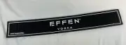 Effen Vodka Bar Mat Rail Spill Bartending Rubber Drip Bar 24x3.5x.5 Inches New