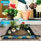 Foldable Plant Transplant Mat Waterproof Transplanting Mats Change Pots