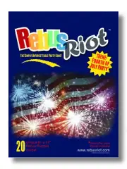 #1 FOURTH of JULY PARTY Game! REBUS RIOT ~ The MOST FUN Game! 4th of July fun!