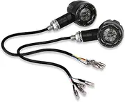 Indicators Flowing Turn Signal 2pcs Motorcycle Brake Lights Turn Signal Indicators Light Brake Scooter Motor LED Turn Signal Stop Lights for Harley Turn Signal Indicator