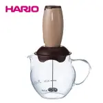 《HARIO》古銅電動奶泡器組 CQT-45BR