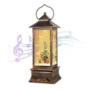 Christmas Snow Globes Lantern, Christmas Decoration Indoor, Battery Powered o...