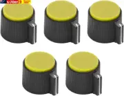Minelab Excalibur Knob Set - Yellow - 0919