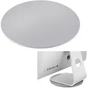 ONGHSD Silver Aluminum Alloy 360° Rotation Monitor Swivel Base, Wide Compatibility, Stable Design, for iMac, Laptop, TV, and More
