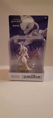 Brand New! Sealed! Pokémon Super Smash Bros. Series Amiibo - MewTwo