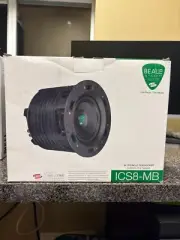 Beale Street ICS8-MB In-Ceiling Subwoofer 8" Driver White Brand New