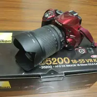 在飛比找蝦皮購物優惠-【出售】Nikon D5200 數位單眼相機 盒裝完整 9成