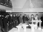 Crown Prince Akihito Visits The Sakura-Maru, Which Cruises Abro 1964 Old Photo 1