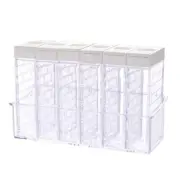 Spice Shaker Jars, Seasoning Shaker Box Condiment Set,Seasoning Storage5219