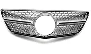 Front grille, Diamond Style Front Bumper Grille Tuning Racing Grill Compatible For Benz B-Class W245 B160 B170 B180 B200 B260 2009-2011(Matte Black)