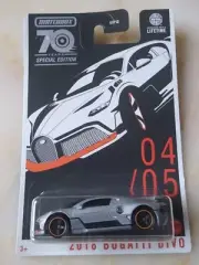 2023 Matchbox 70 Years Special Edition 2018 Bugatti Divo
