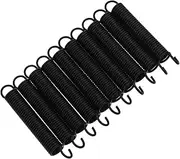 Toyvian 10pcs Trimming Spring Garden Pruning Tool High Branch Spring Pruner Replacement Springs Tree Pruner Springs Garden Trimmer Springs Cut Branch Trimmer Black Stainless Steel