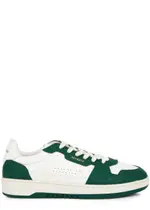 Axel Arigato Dice Lo Panelled Leather Sneakers - White And Green - 4 4