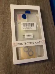 iPhone 14 Clear Case Glass Screen Protector & Camera Protector 3 In 1