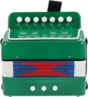 ULDIGI Boys and Girls Accordion Educational Musical Toy for Beginners Safe Plastic Instrument Cognitive Coordination Skills Development