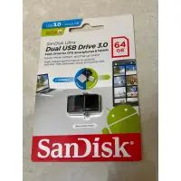 在飛比找蝦皮購物優惠-sandisk 快閃隨身碟 64g usb3.0