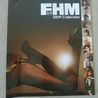 在飛比找蝦皮購物優惠-【絕版 FHM 年曆 月曆】 2009 Calendar 王