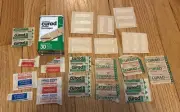 Lot Vintage Bandaids Loose Curad 80s 90s Band-aid Band Aid Tin Mini