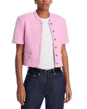 Derek Lam 10 Crosby Grace Short Sleeve Jacket