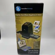 INNOVATIVE TECHNOLOGY ~ FILM & SLIDE CONVERTER ~DIGITIZE 35mm NEGATIVES & SLIDES