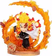 Demon Slayer Rengoku Kyoujurou Figure Statue Figurine Model Doll Kimetsu No Yaiba Collection Cute Birthday Gifts PVC
